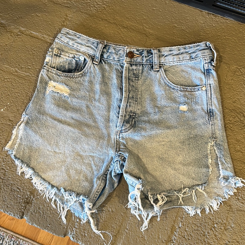 Free People high rise shorts